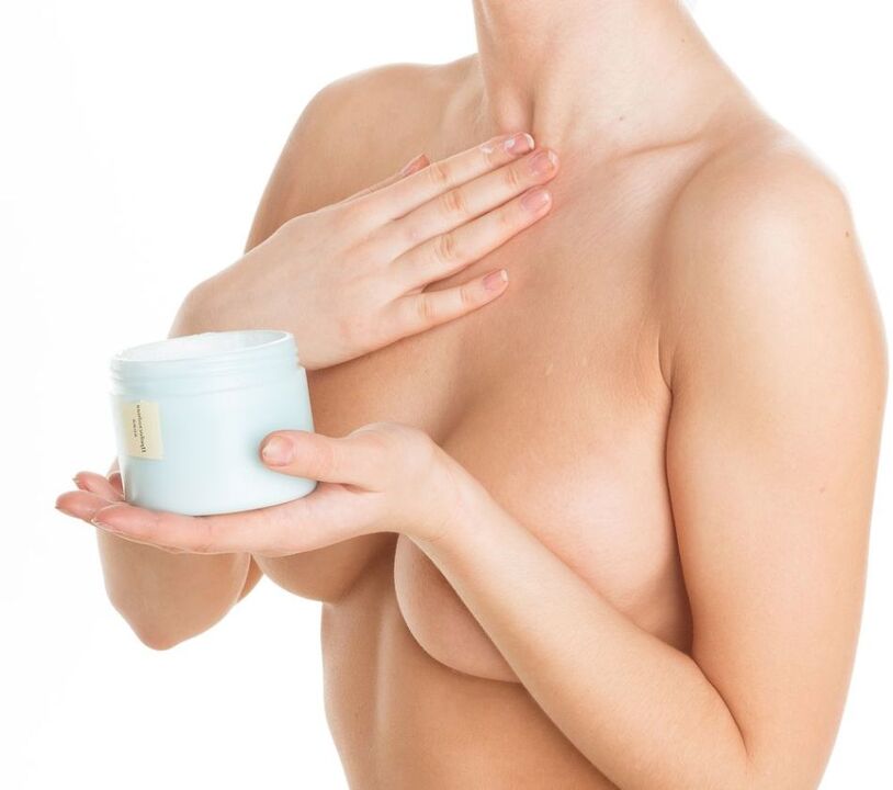 Breast enlargement cream