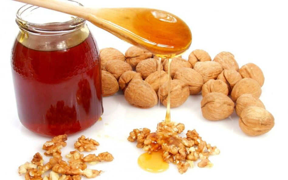 Honey and nuts for breast enlargement